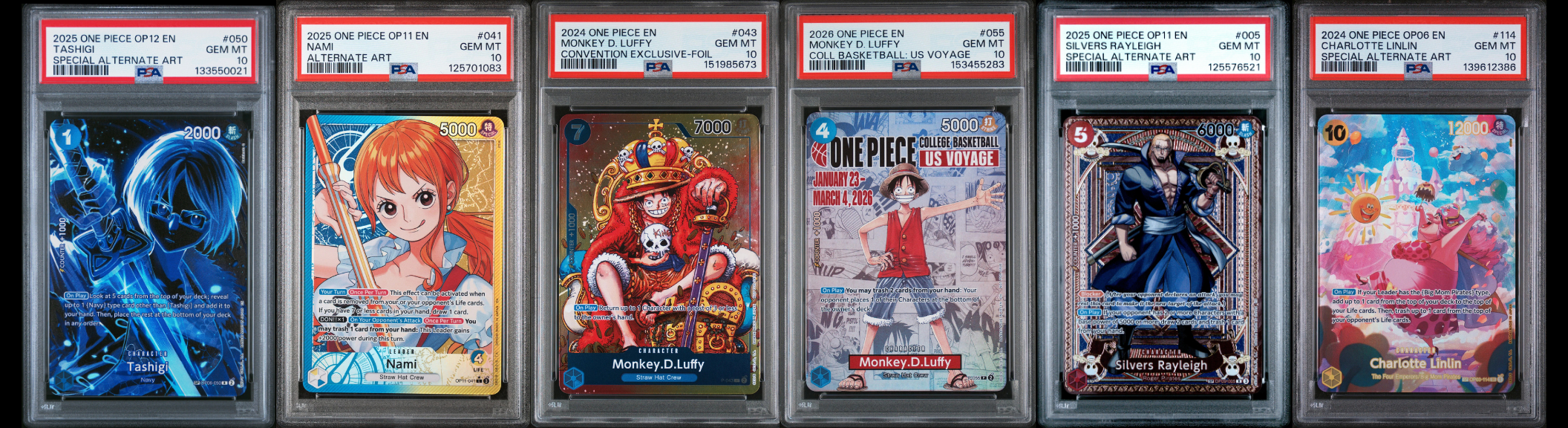 One Piece Slabs