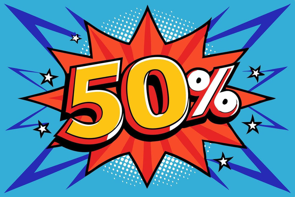 50% off Comic Presales