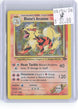 Blaine's Arcanine 1/132 Rare Gym Challenge Pokemon Unlimited Holo Heavily Played