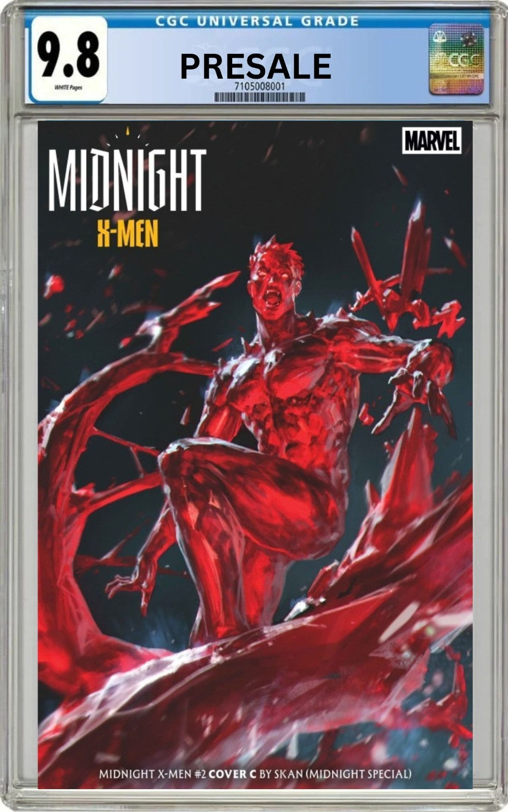 CGC 9.8 Midnight X-Men #2 Cover C Skan Srisuwan Variant (Pre-Sale 11/18/26)
