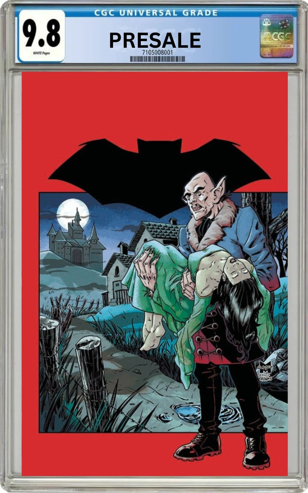 CGC 9.8 Book of Nosferatu #1 Gaudio Homage Virgin 1:10 Variant Pre-Sale 10/28/26