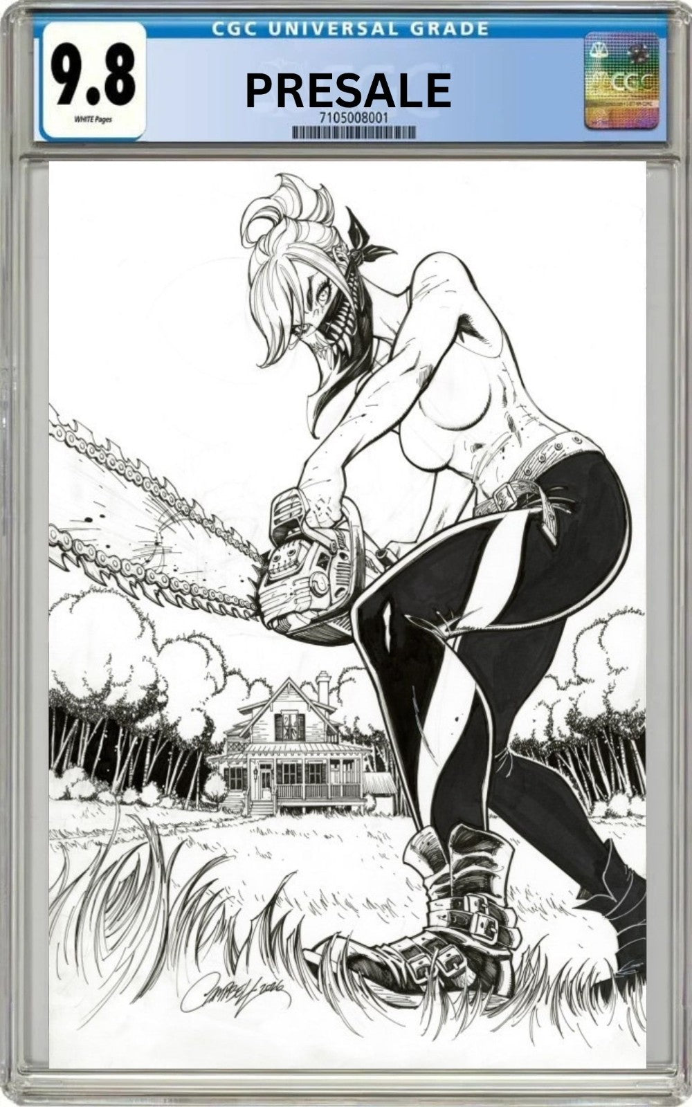 CGC 9.8 SIKTC #50 J. Scott Campbell 1:100 Incentive Variant Pre-Sale 10/7/26