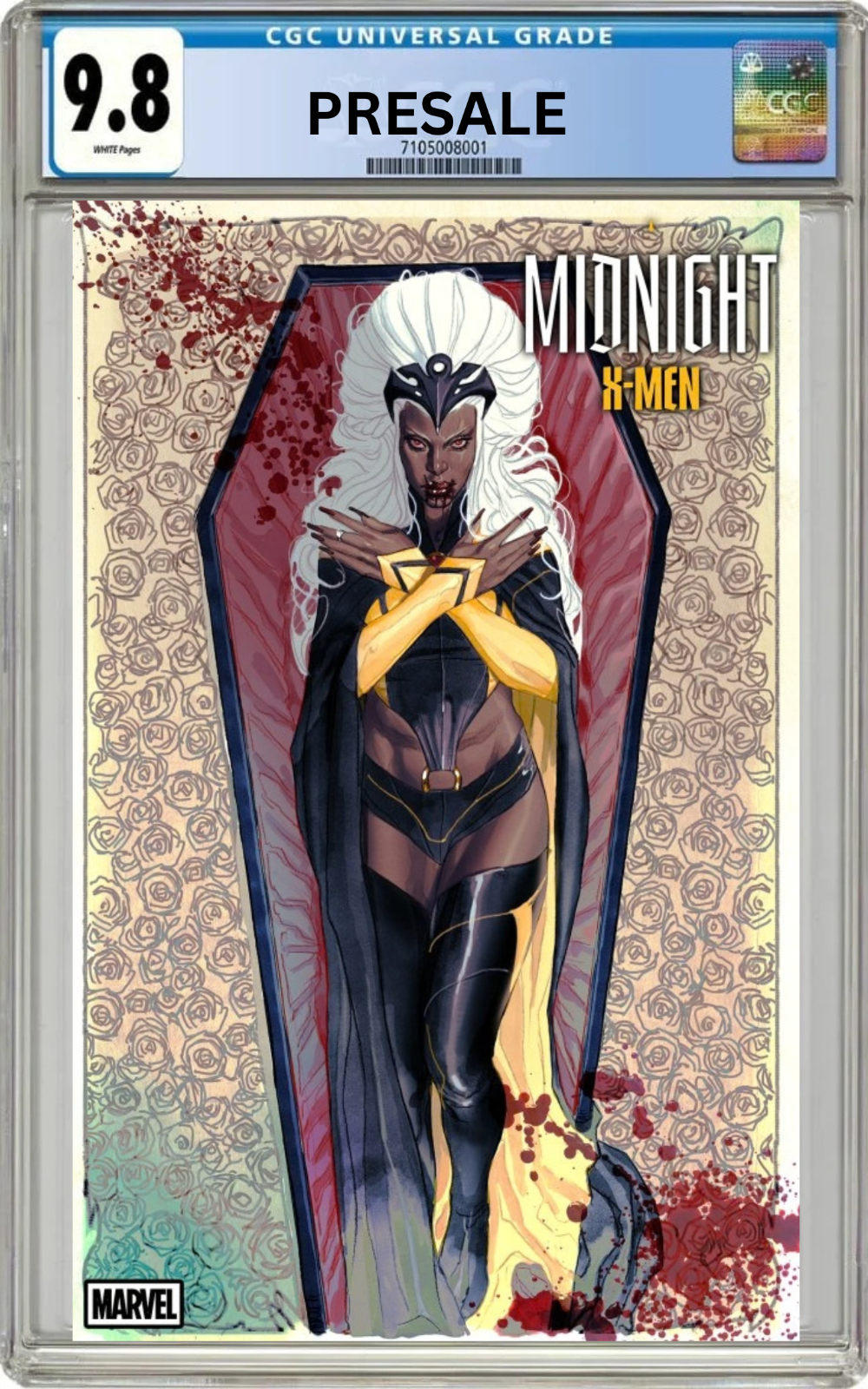 PRESALE 11/18/2026 CGC 9.8 Midnight X-Men #2 Cover E 1:25 Joshua 'Sway' Swaby
