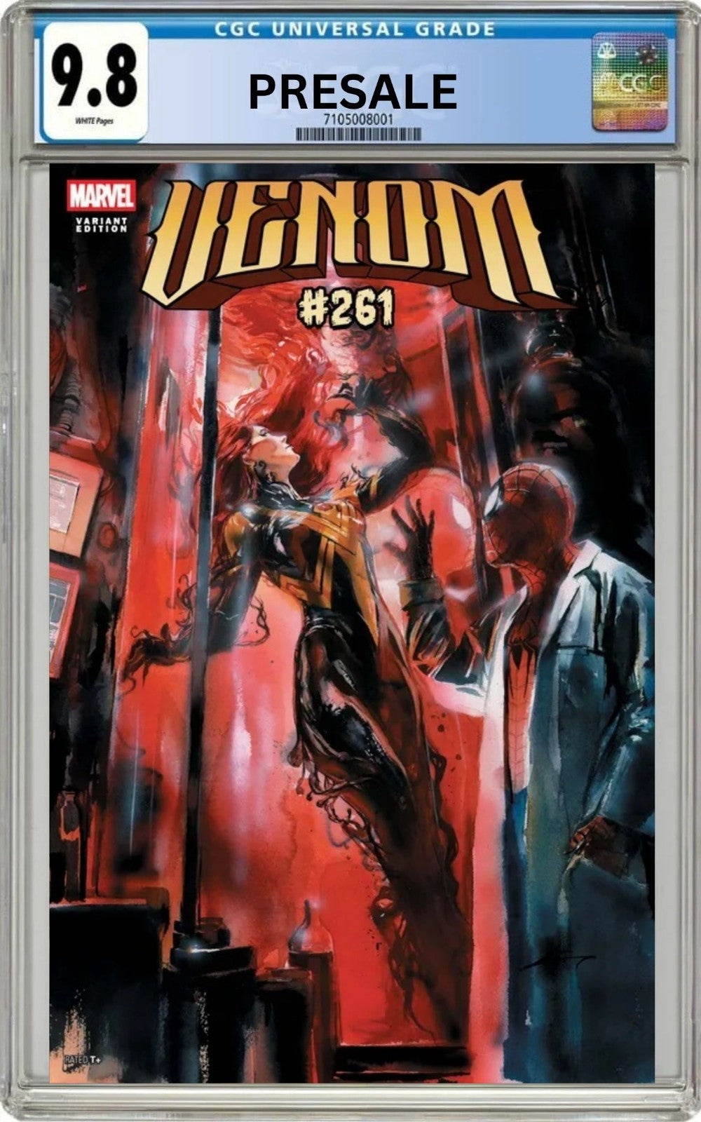 CGC 9.8 Venom #261 Ito Variant Mary Jane Spider-Man Cover Pre-Sale 9/2/26