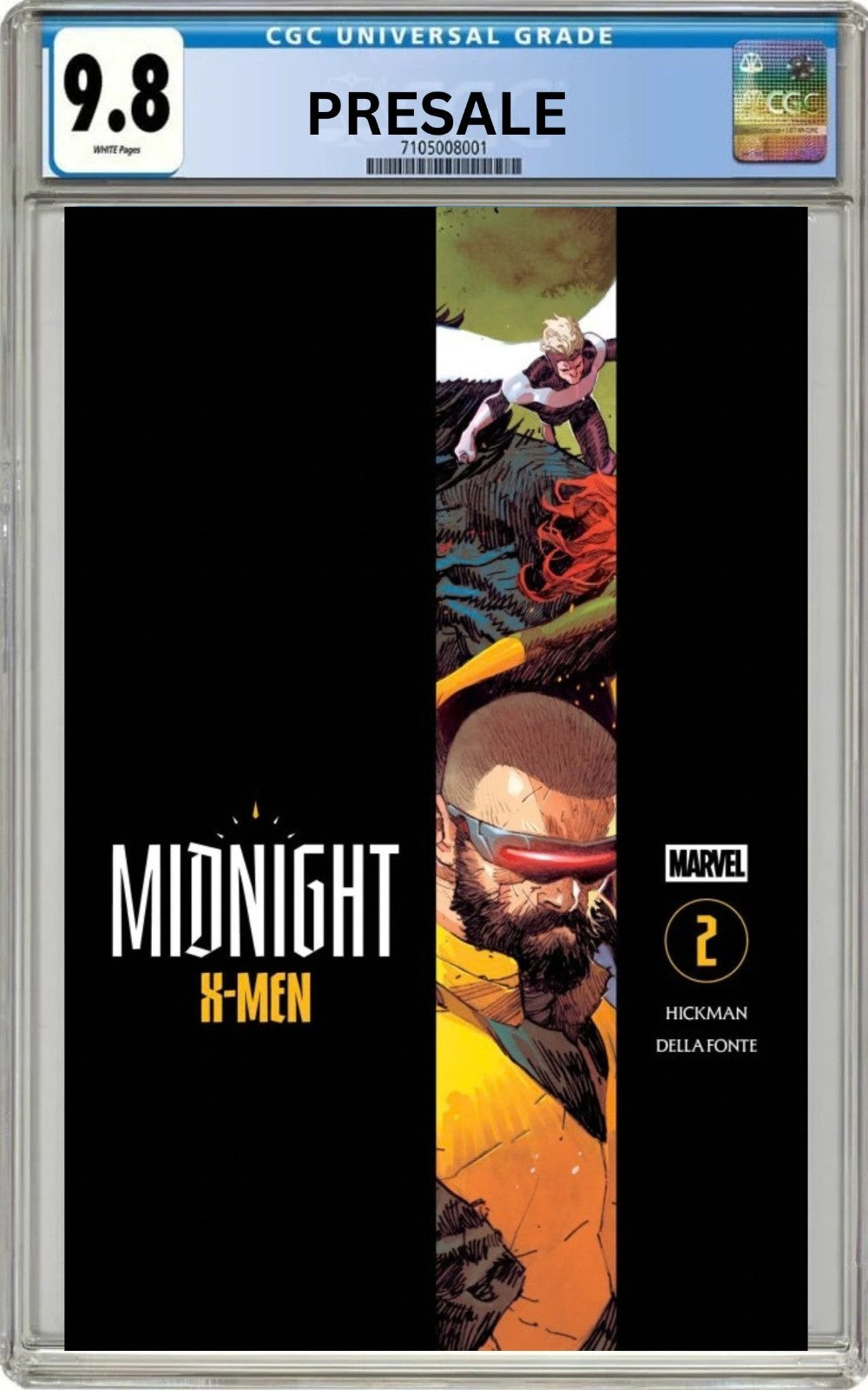 CGC 9.8 Midnight X-Men #2 Cover A Dike Ruan (Pre-Sale 11/18/26)