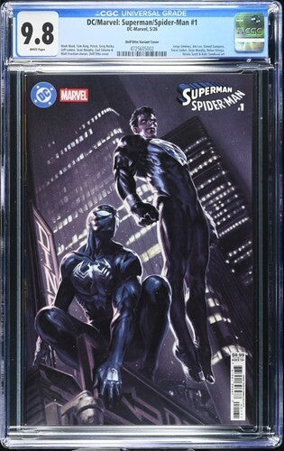 CGC 9.8 DC Marvel Superman/Spider-Man #1 Dell Otto Variant