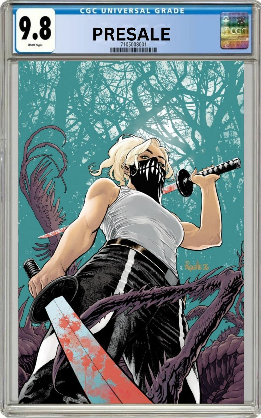 CGC 9.8 SIKTC #50 Yanick Paquette 1:250 Incentive Variant Pre-Sale 10/7/26