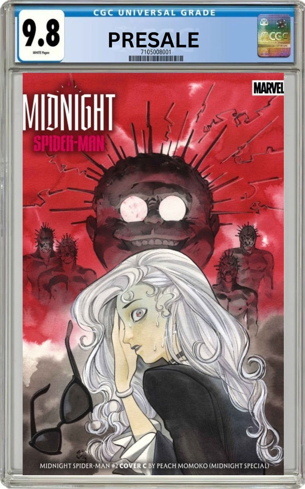 CGC 9.8 Midnight Spider-Man #2 Peach Momoko Cover C Variant Pre-Sale 11/18/26