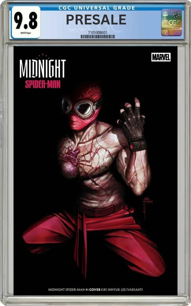 CGC 9.8 Midnight Spider-Man #1 Cover I InHyuk Lee Variant (Pre-Sale 10/7/26)