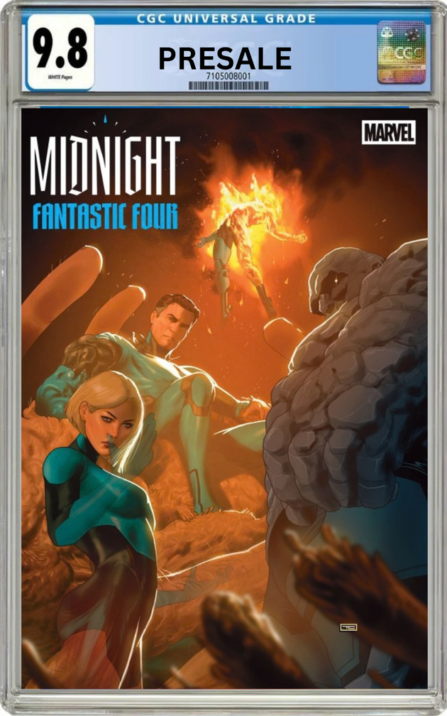 PRESALE 11/18/2026 CGC 9.8 Midnight Fantastic Four #2 Cover E 1:25 Clarke