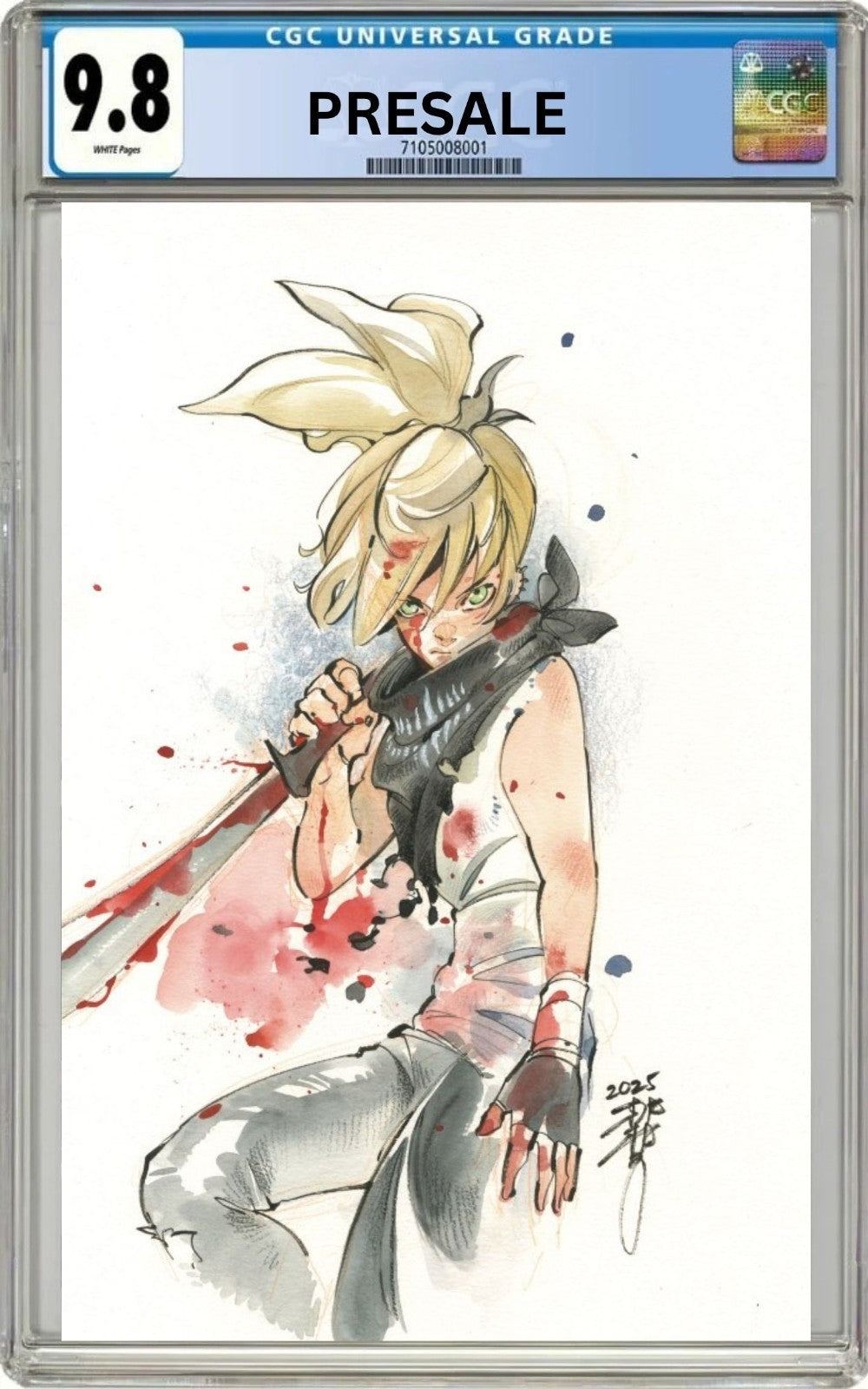 CGC 9.8 SIKTC #50 Peach Momoko 1:500 Incentive Virgin Variant Pre-Sale 10/7/26