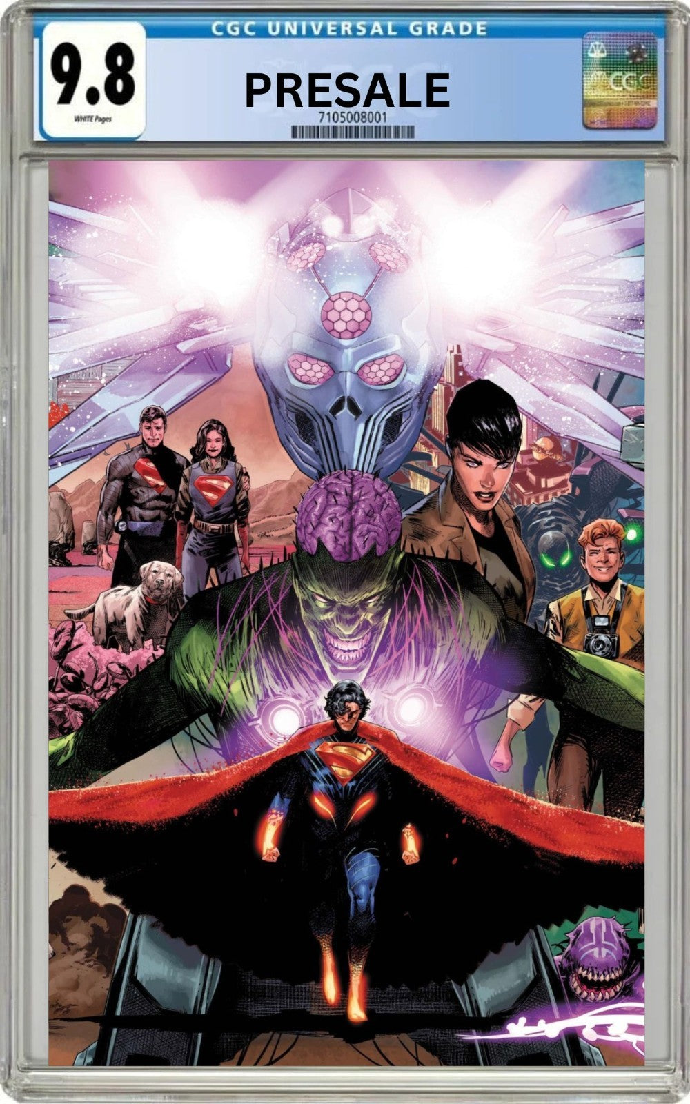CGC 9.8 Absolute Superman #25 Rafa Sandoval Cover "A" Pre-Sale 11/4/26