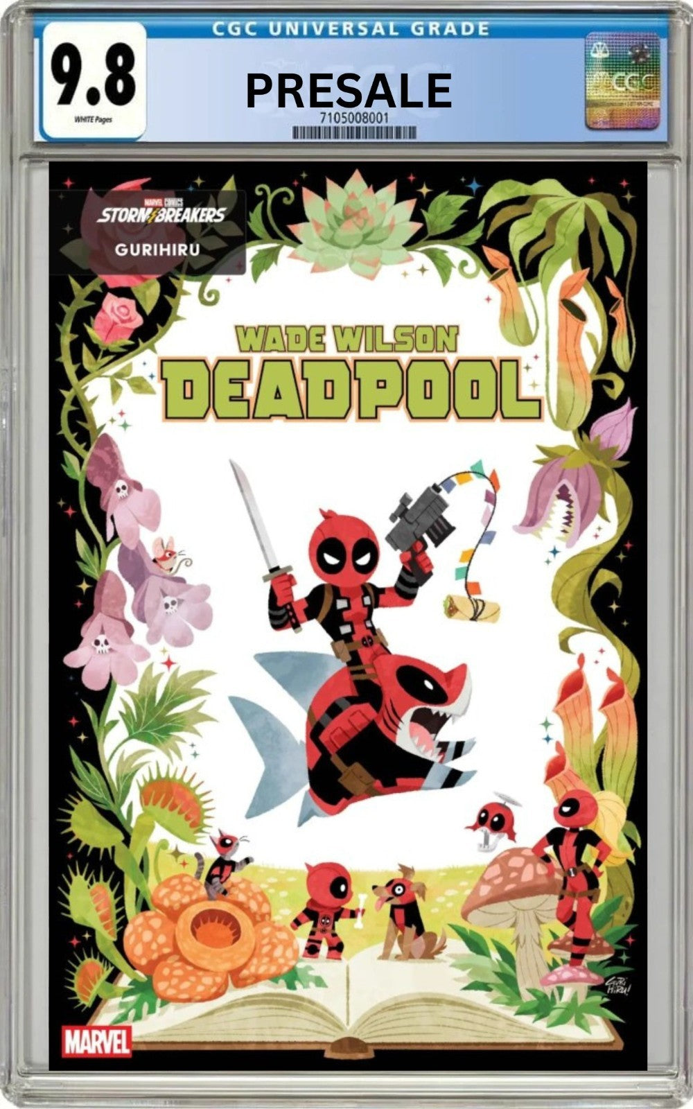 CGC 9.8 Wade Wilson: Deadpool #9 Gurihiru Art Style Variant Pre-Sale 10/14/26