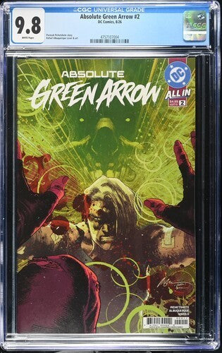 CGC 9.8 Absolute GREEN ARROW #2 Albuquerque "A" variant