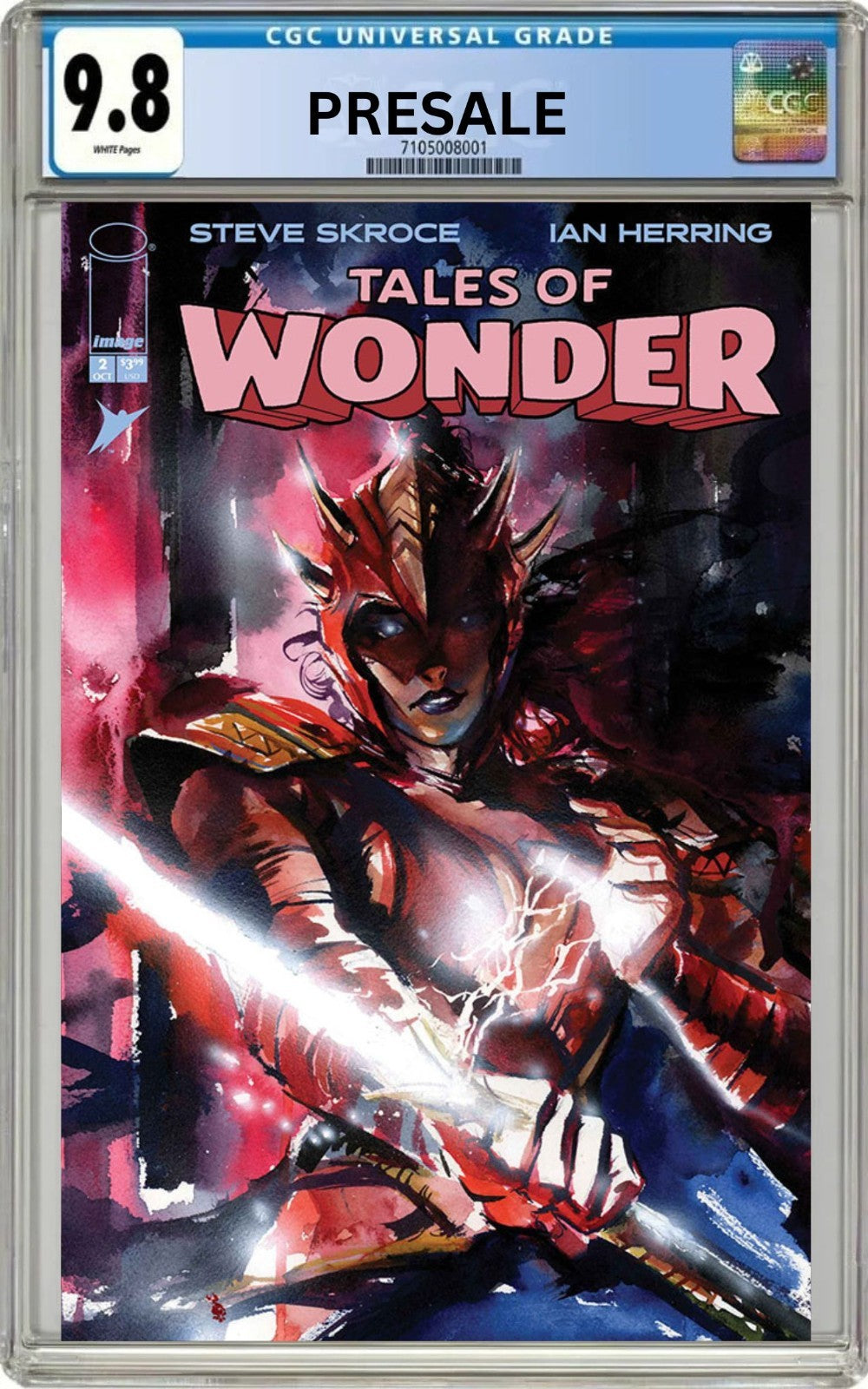 CGC 9.8 Tales of Wonder #2 Cover B Ito Variant Pre-Sale 10/7/26