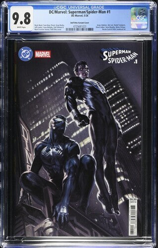 CGC 9.8 DC Marvel Superman/Spider-Man #1 Dell Otto Variant