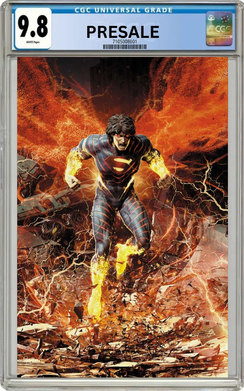 CGC 9.8 Absolute Superman #25 Barends Wraparound Foil Variant Pre-Sale 11/4/26