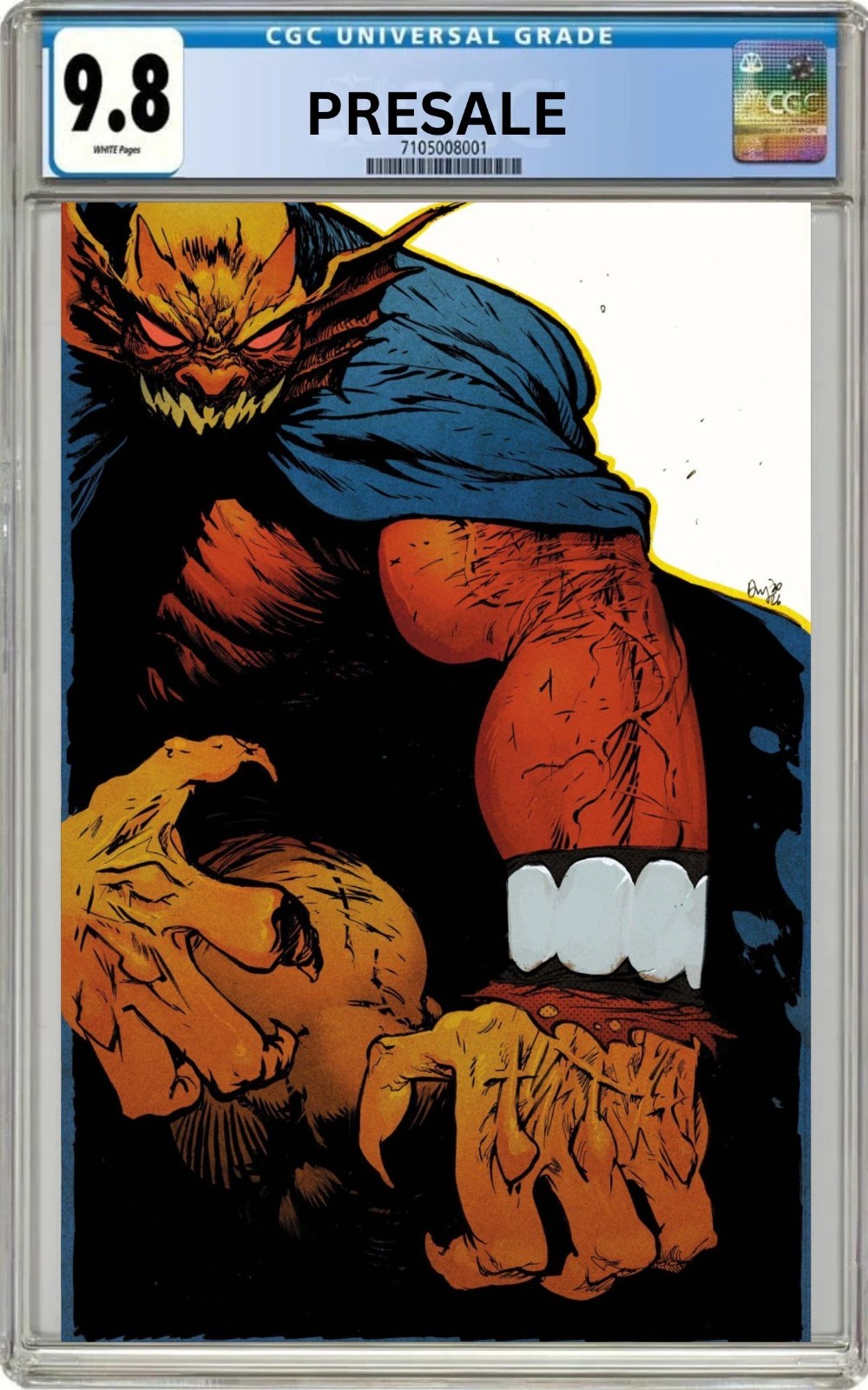 CGC 9.8 The Demon #1 Daniel Warren Johnson Variant DWJ Pre-Sale 10/7/26