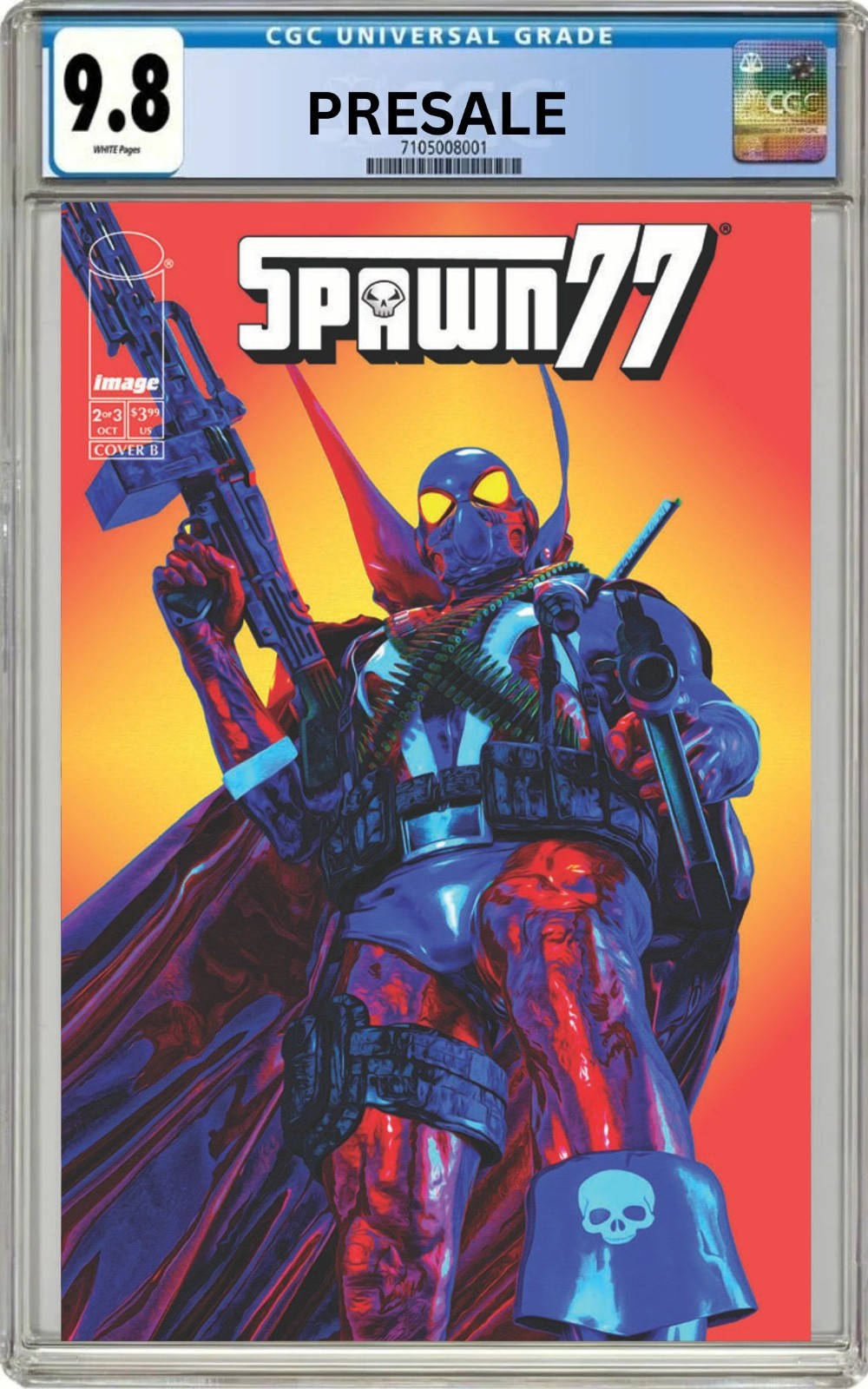 CGC 9.8 Spawn 77 #2 Mark Spears Variant TODD McFARLANE 10/14/26