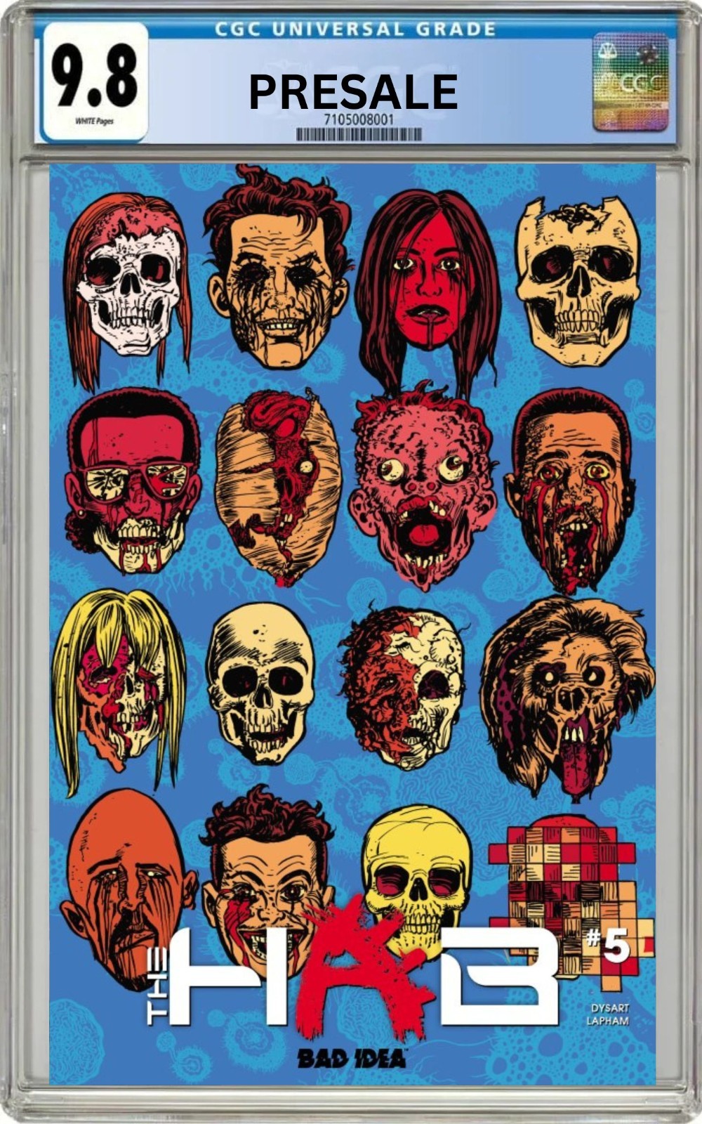 CGC 9.8  The Hab #5 Lapham Dead Skulls Variant Pre-Sale 10/14/26