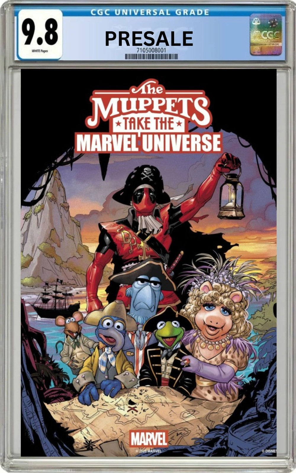 CGC 9.8 The Muppets Take the Marvel Universe #1 Lolli Variant Pre-Sale 9/23/26