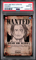 2024 One Piece Op09-Emperors In The New World #004 Shanks Wanted Alternate Art PSA 10