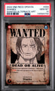 2024 One Piece Op09-Emperors In The New World #004 Shanks Wanted Alternate Art PSA 10