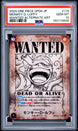 2024 One Piece Japanese Op09-Emperors In The New World #119 Monkey D. Luffy Wanted Alternate Art PSA 10
