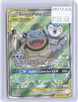 Blastoise & Piplup GX 215/236 Ultra Rare Cosmic Eclipse Pokemon Holo Near Mint