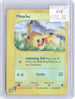 Pikachu 124/165 Common Expedition Base Set Pokemon Reverse Holo MP