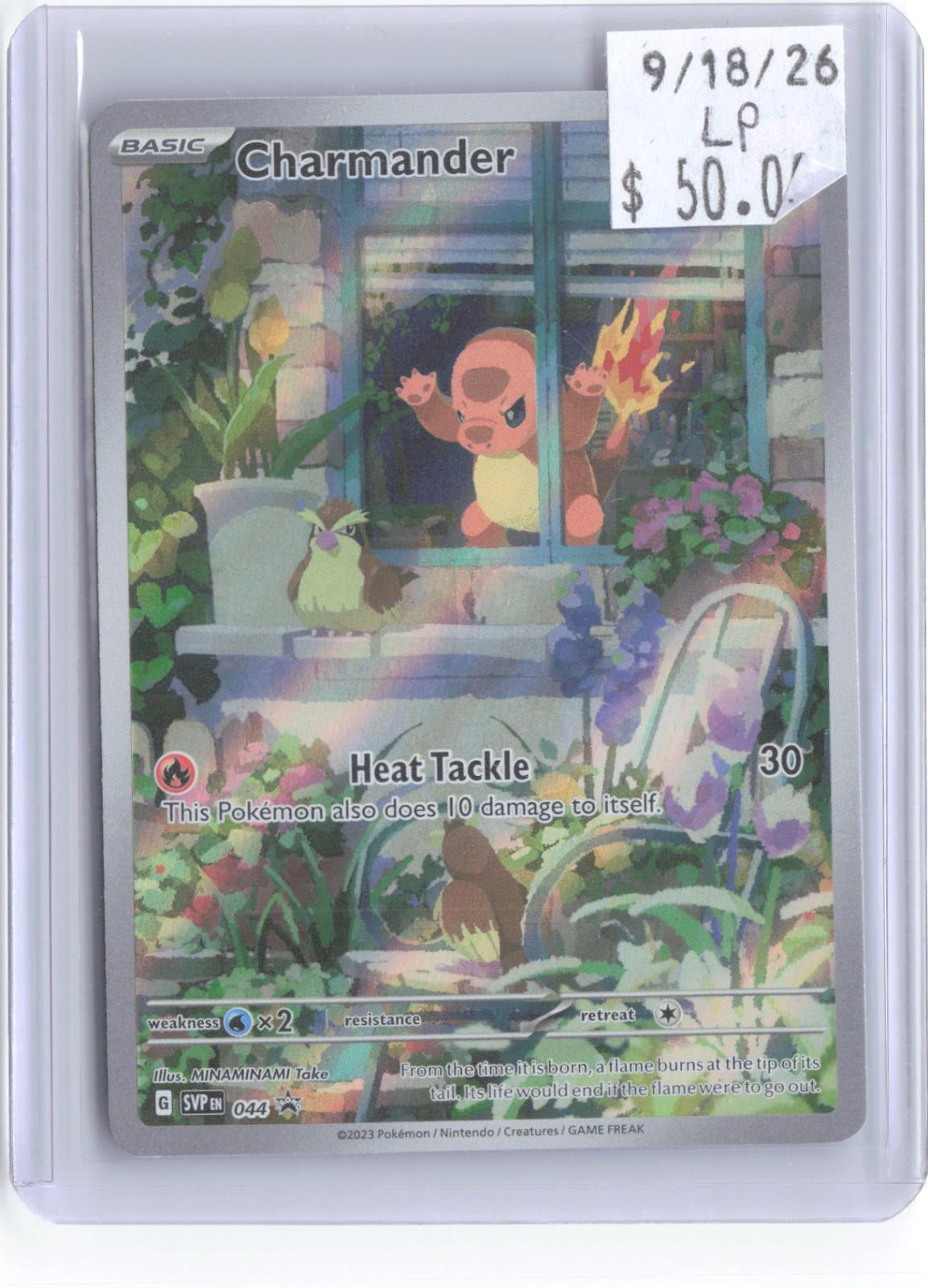 Charmander 044 Holo Promo Scarlet & Violet Promo Pokemon Lightly Played