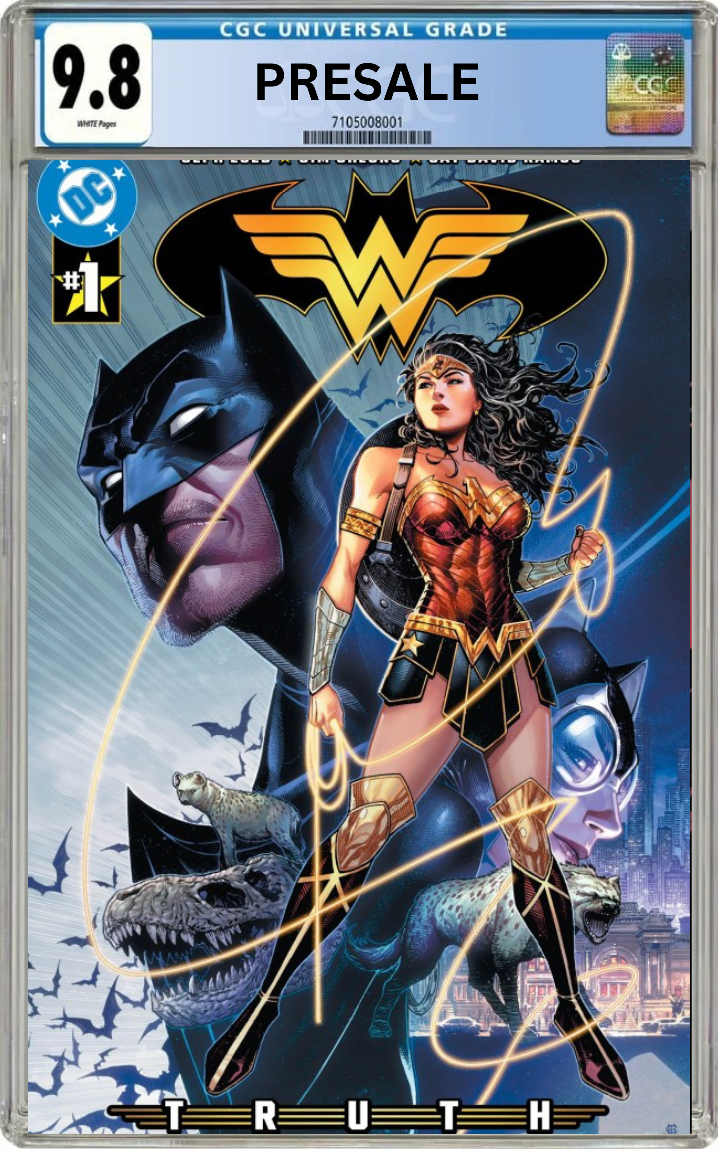 CGC 9.8 Batman/Wonder Woman: Truth #1 Jim Cheung Cover A (Presale 4/29/26)
