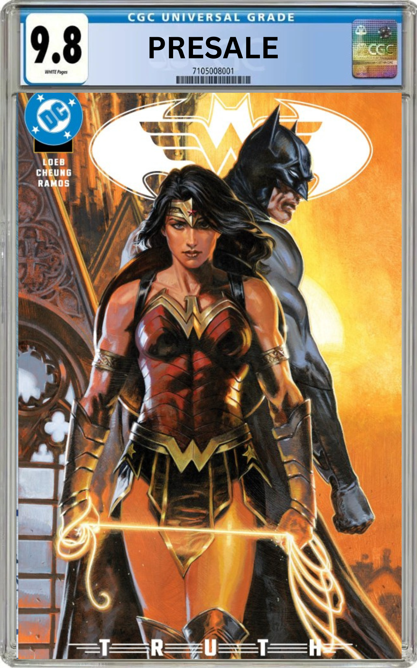 CGC 9.8 Batman/Wonder Woman: Truth #1 Gabriele Dell'Otto Cover C (Presale 4/29/26)