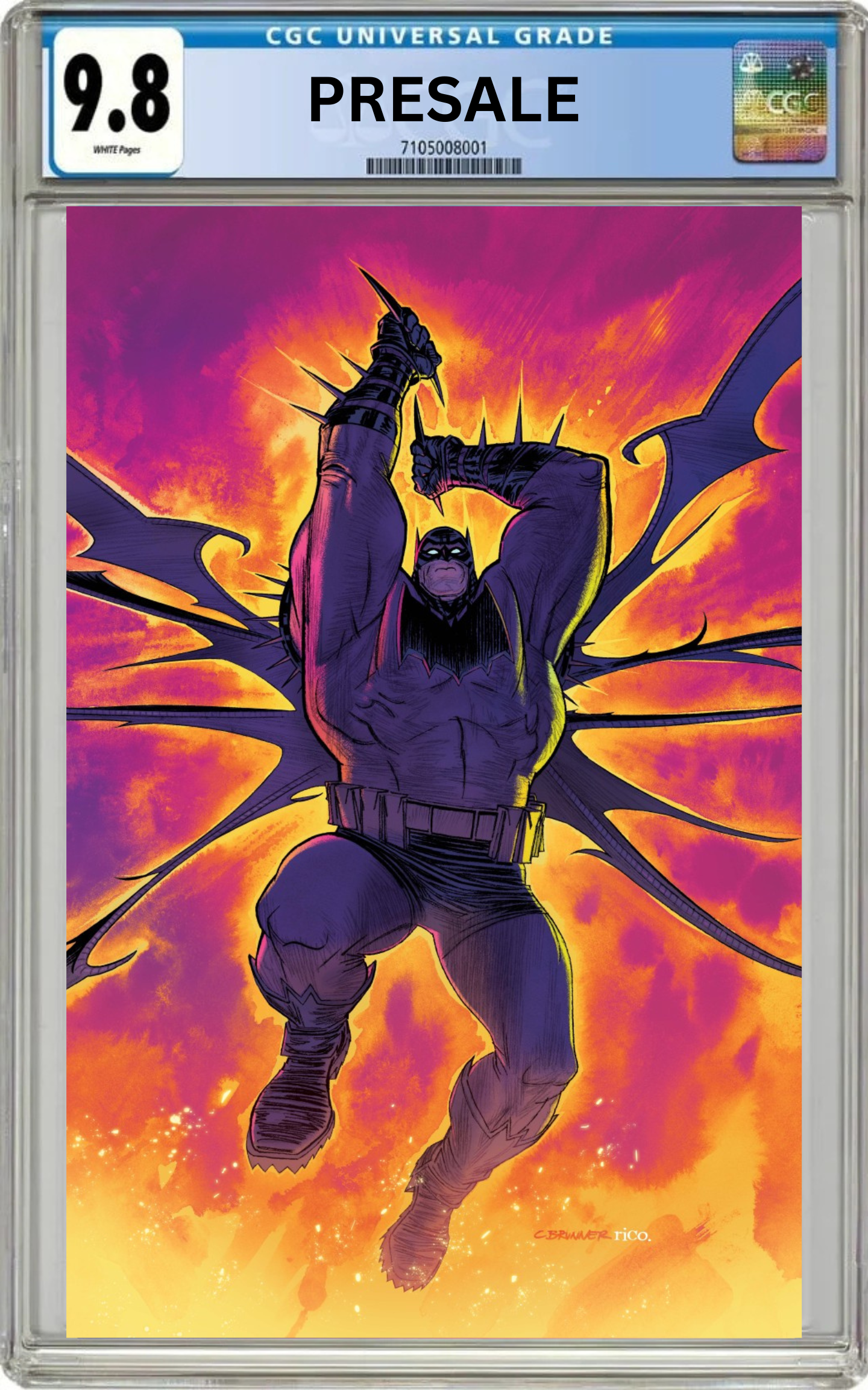 CGC 9.8 Absolute Batman #21 Cover E 1:25 Chris Brunner (Presale 6/10/26)