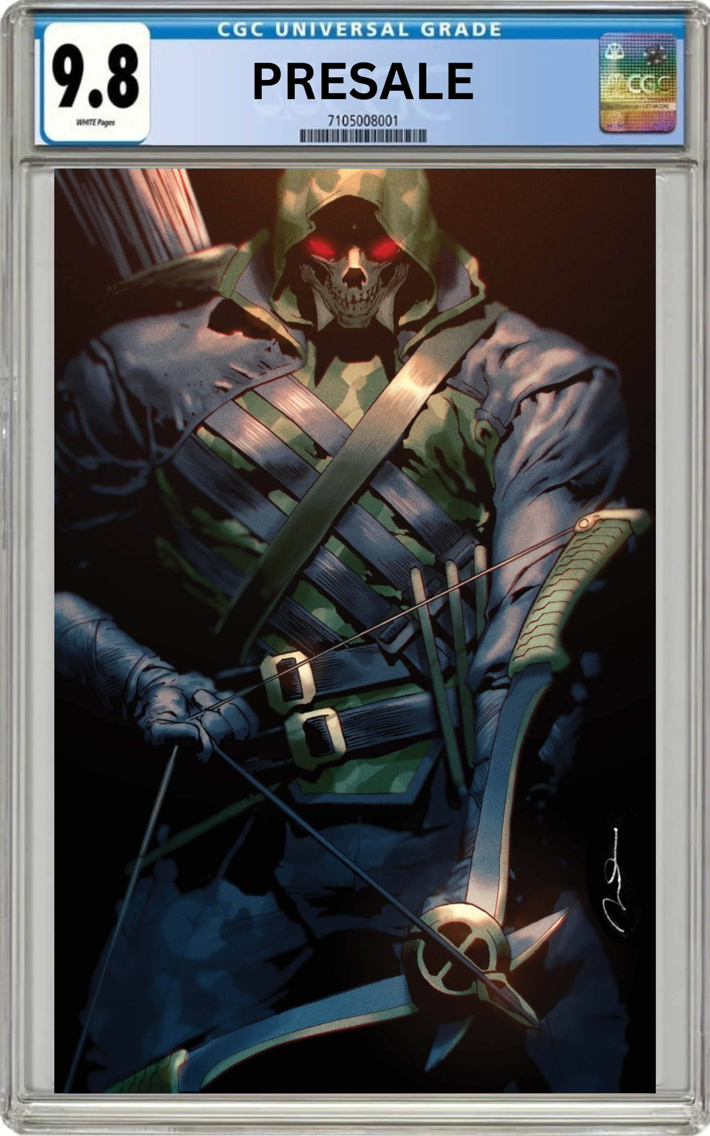 CGC 9.8 Absolute Green Arrow #1 Cover B Gerald Parel (Presale 5/20/26)