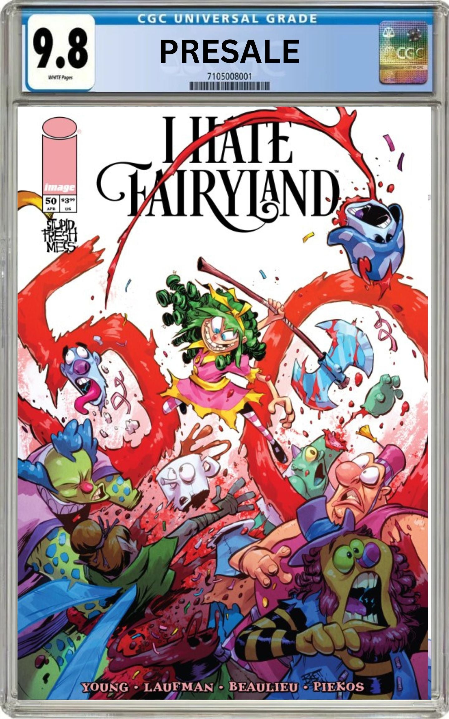 CGC 9.8 I Hate Fairyland #50 Brett Bean (D'ORC) Cover E (Pre-Sale 4/29/26)