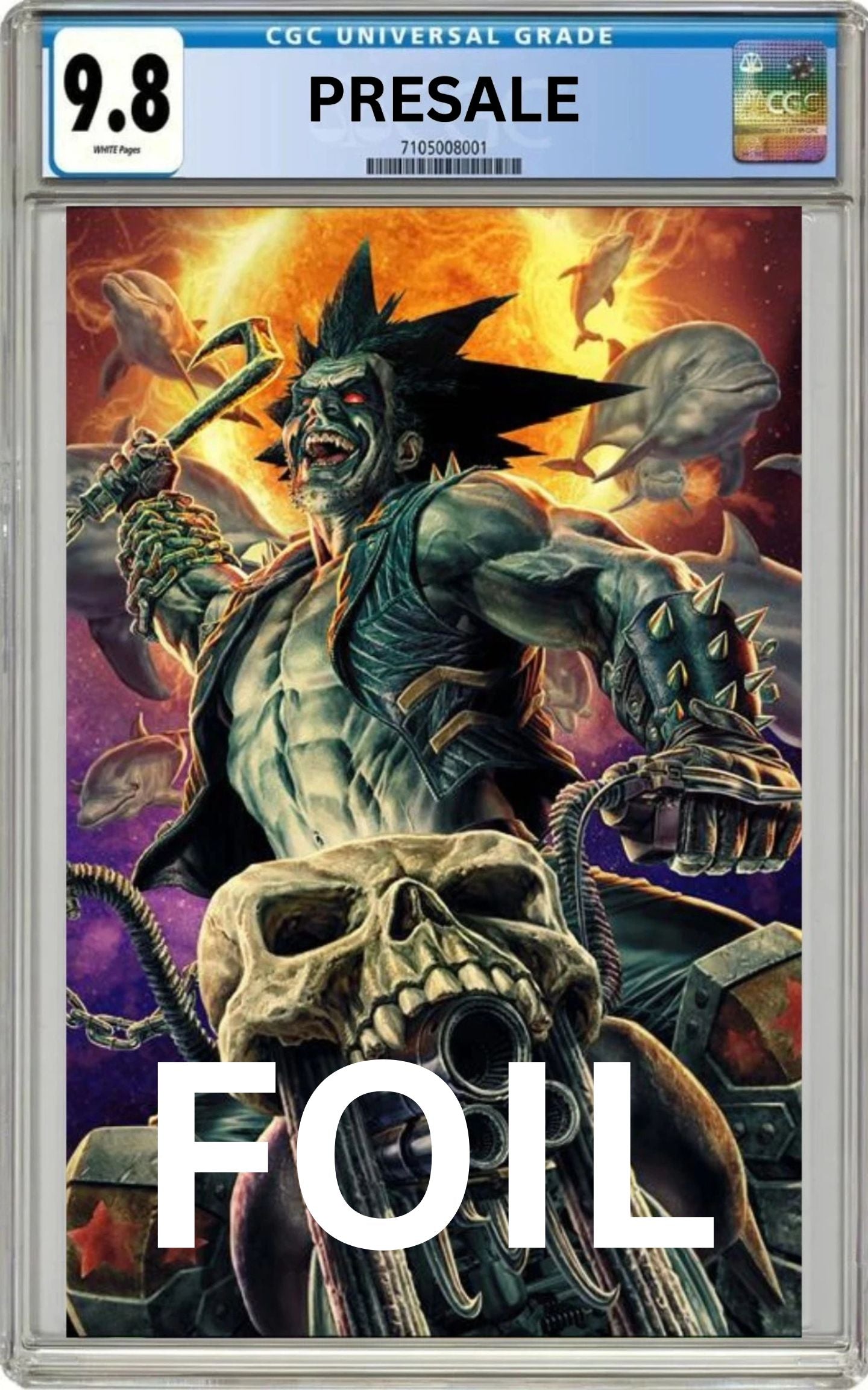 CGC 9.8 LOBO #1 Lee Bermejo Cover "E" FOIL (Presale 3/18/26)