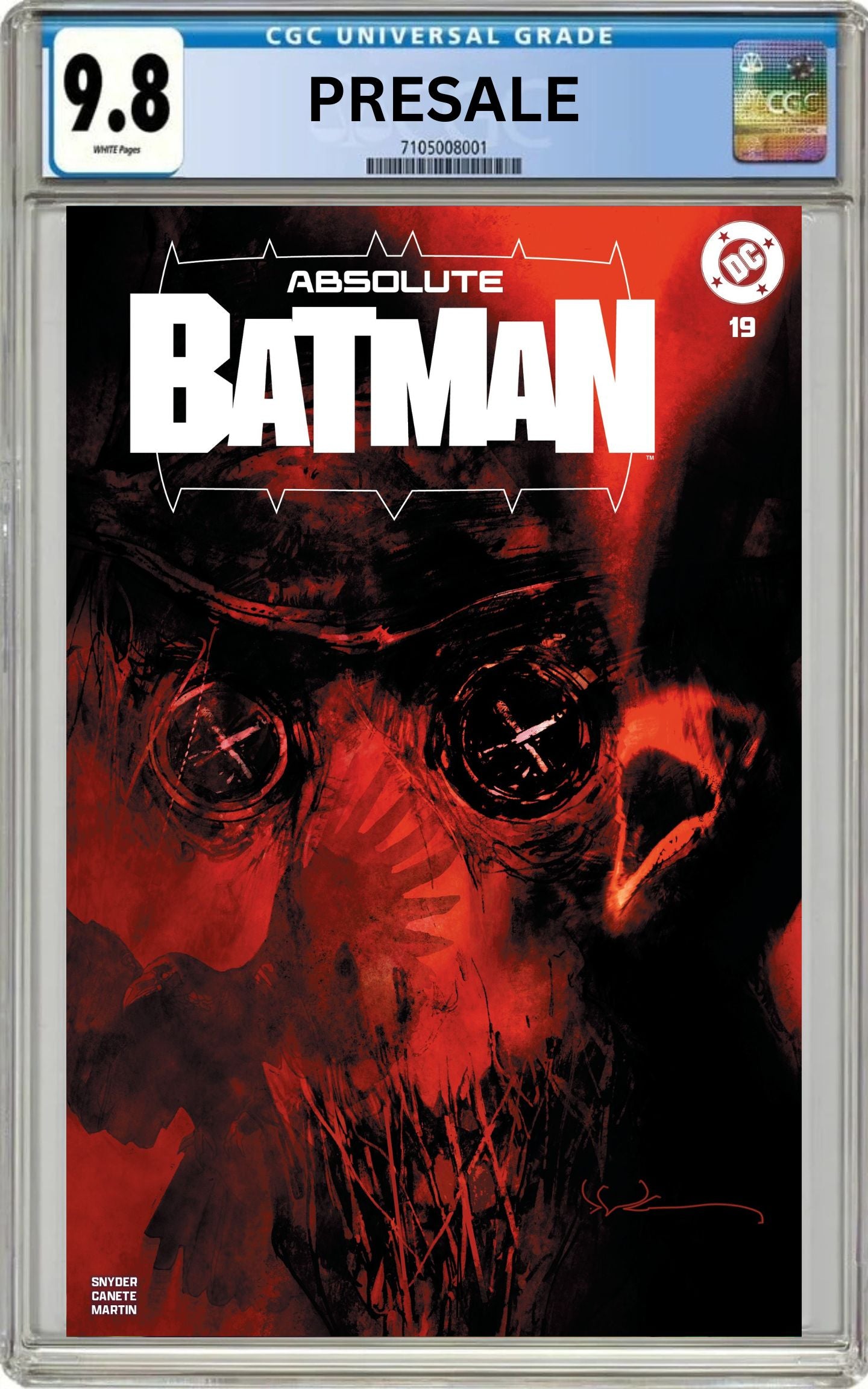 CGC 9.8 Trade Dress Foil (Limited 3000)