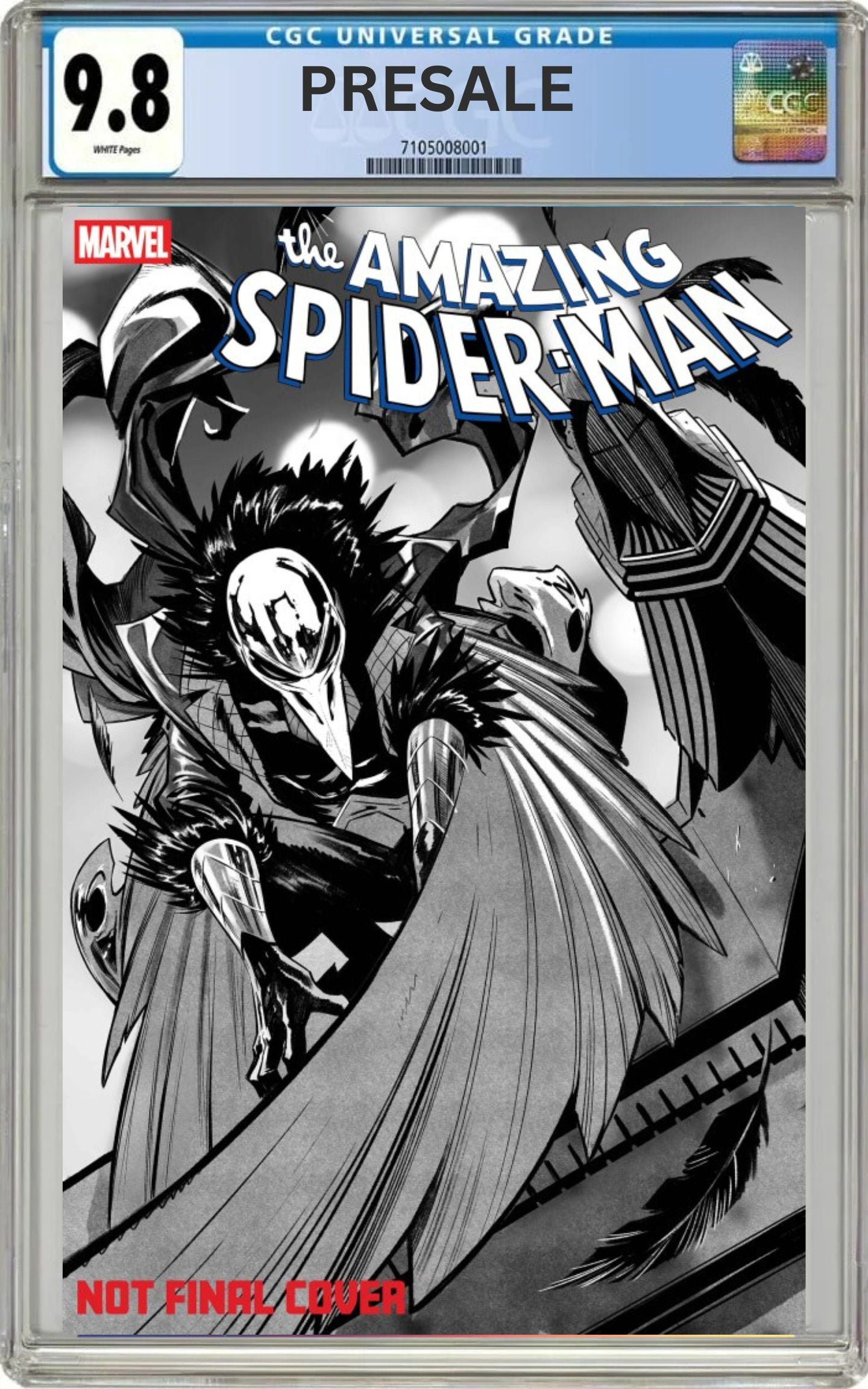 CGC 9.8 The Amazing Spider-Man #31 (Legacy #995) Francesco Manna New Vulture Variant (Pre-Sale 6/17/26)