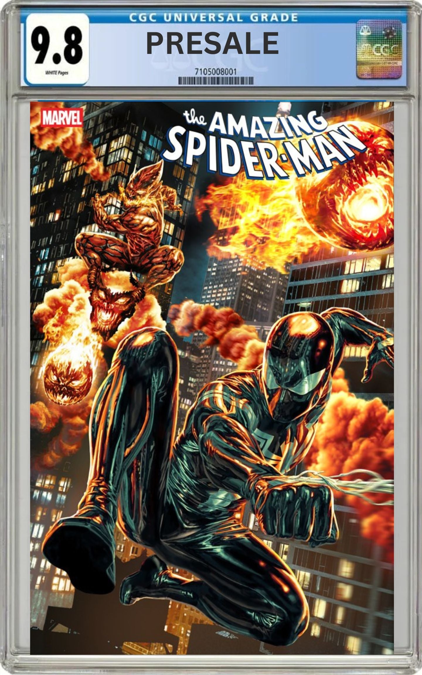 CGC 9.8 The Amazing Spider-Man #32 (Legacy #996) Lee Bermejo Amazing Visions Variant (Pre-Sale 7/1/26)