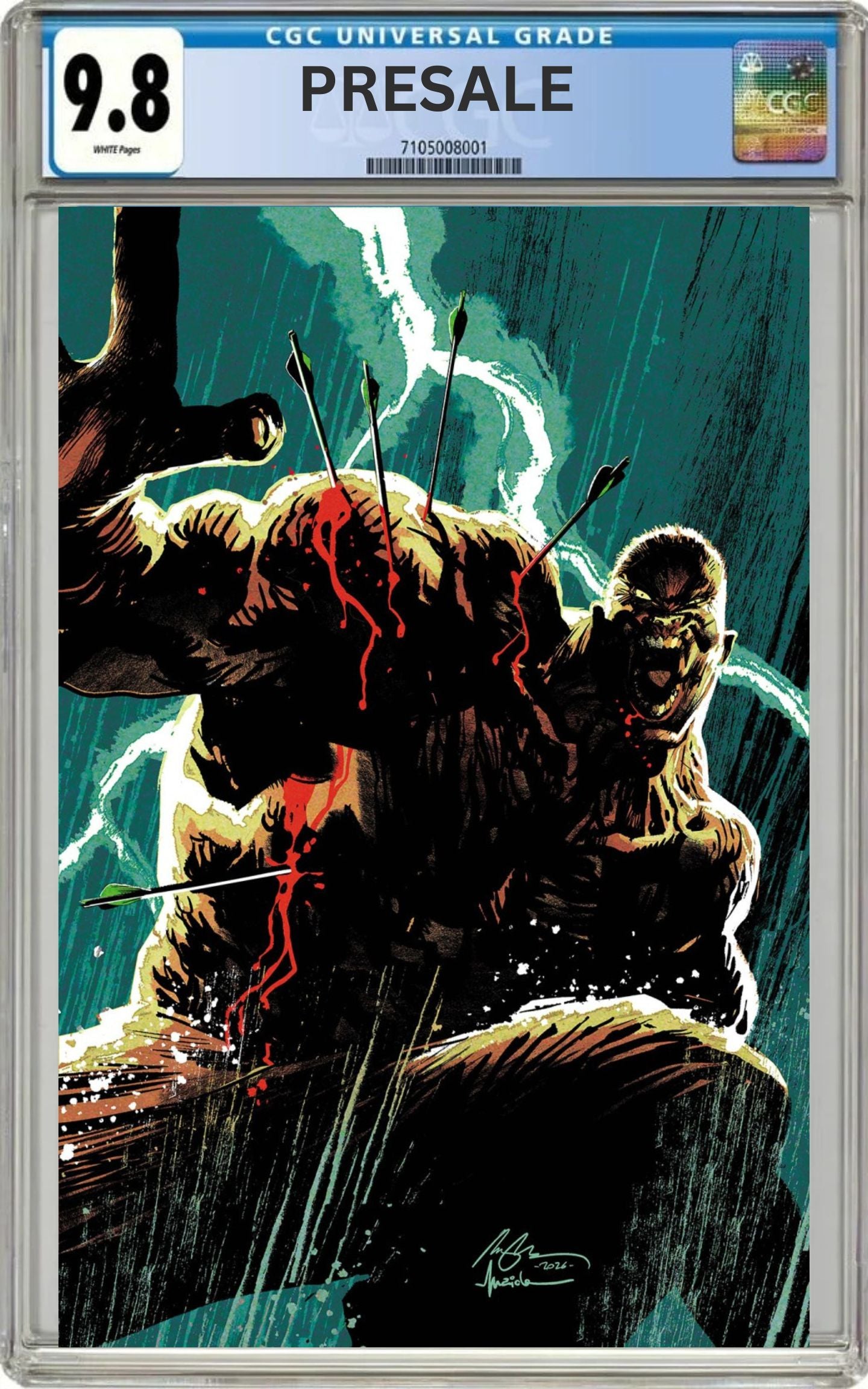 CGC 9.8 Absolute Green Arrow #4 Cover A Rafael Albuquerque (Presale 8/19/26)