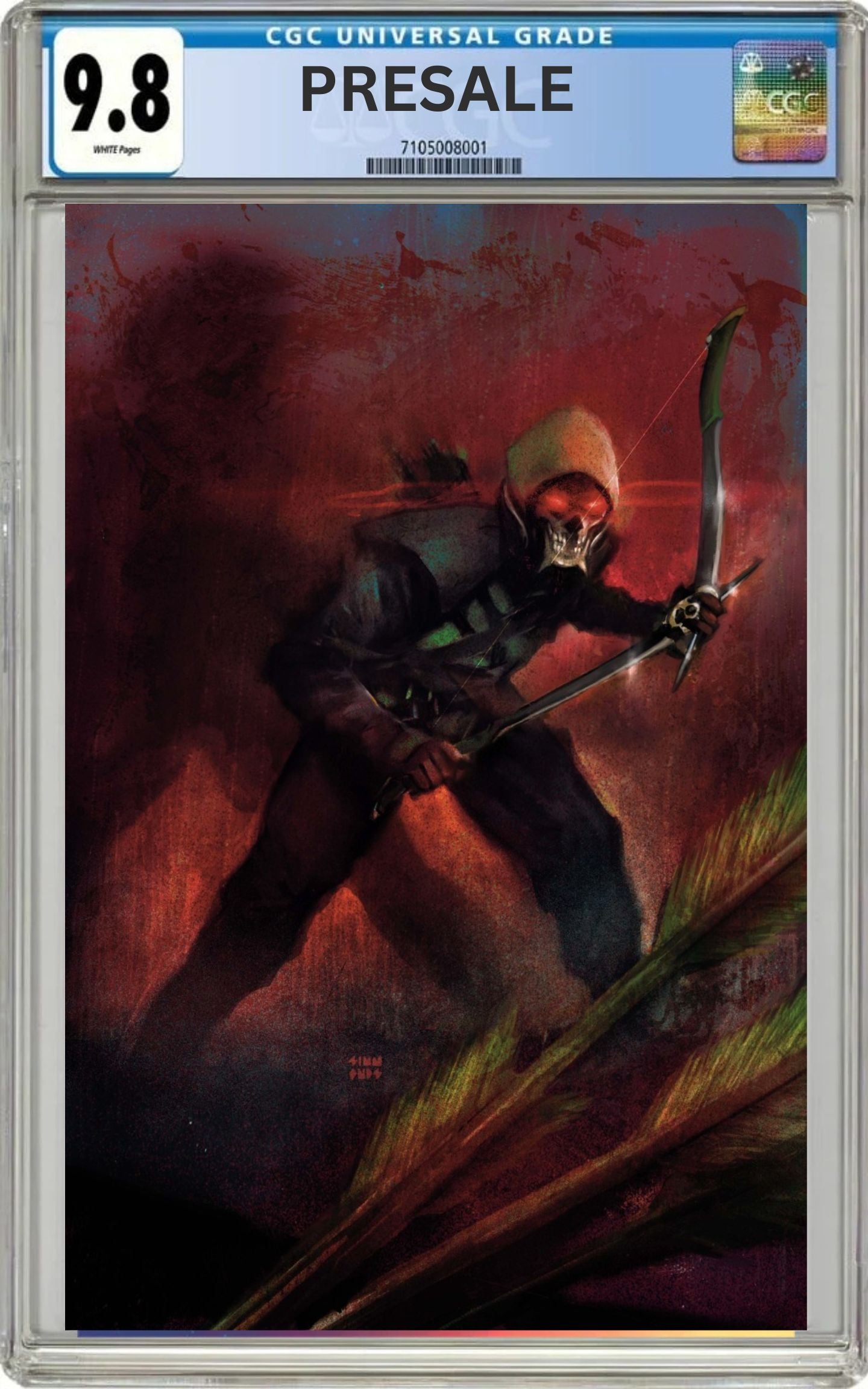 CGC 9.8 Absolute Green Arrow #4 Cover B Martin Simmonds Variant (Presale 8/19/26)