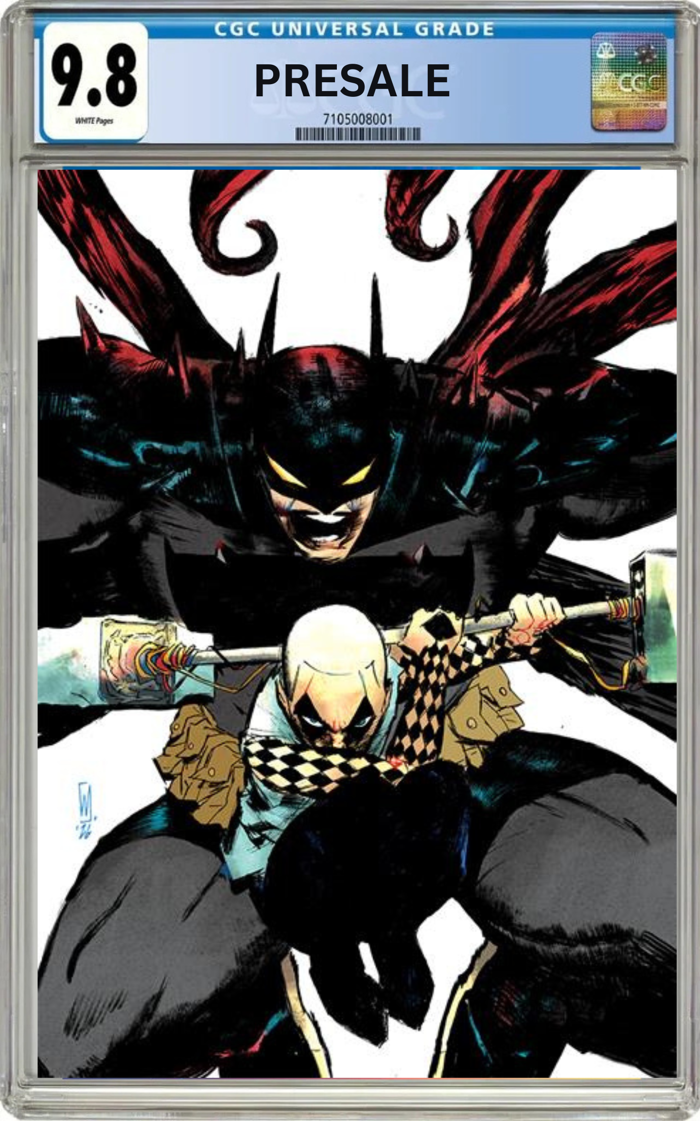 CGC 9.8 Absolute Batman #22 Cover E 1:25 Werther Dell'Edera (Presale 7/8/26)