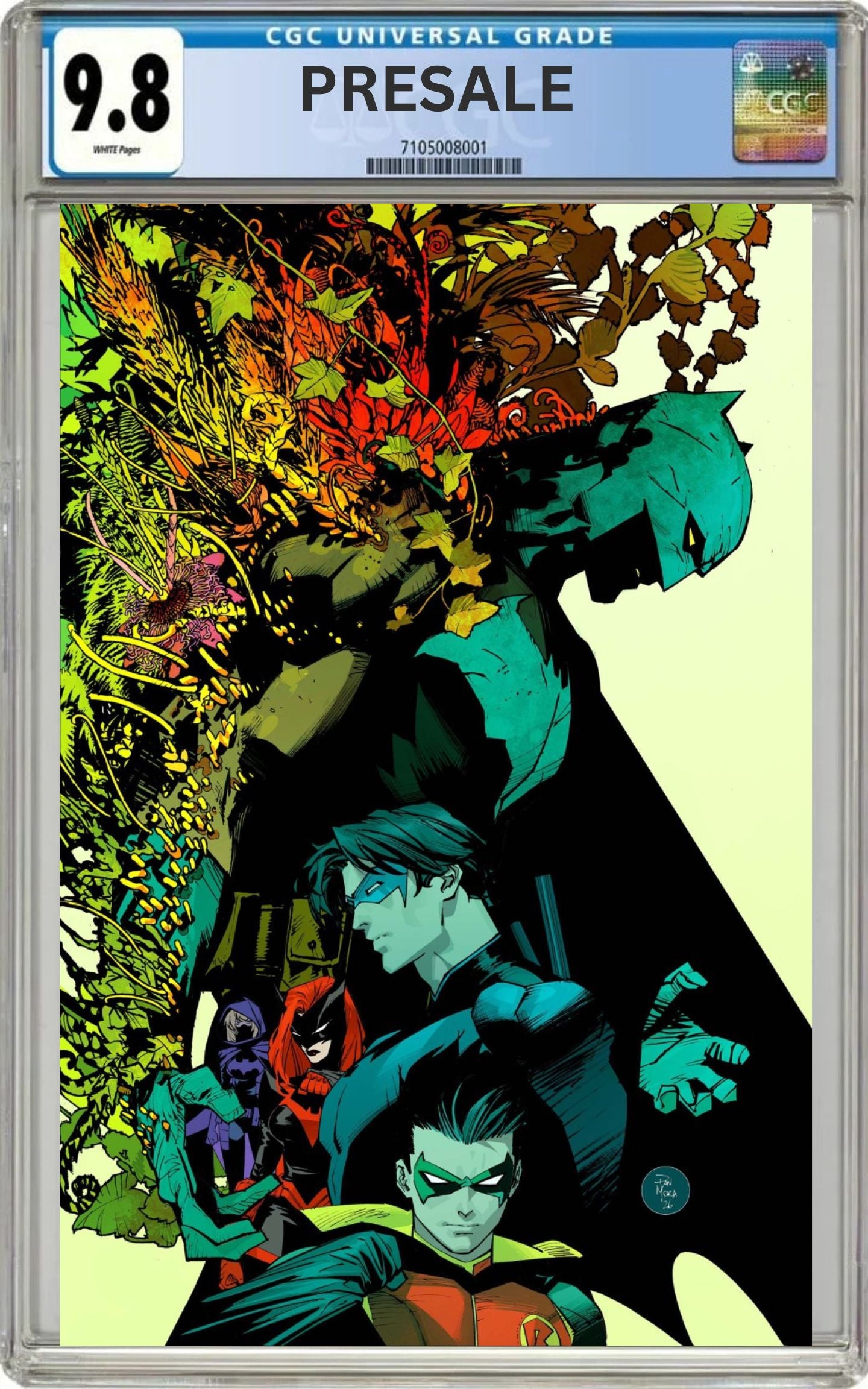 CGC 9.8 Batman: Bad Seeds – Sunset #1 Cover B Dan Mora Variant (Pre-Sale 8/26/26)
