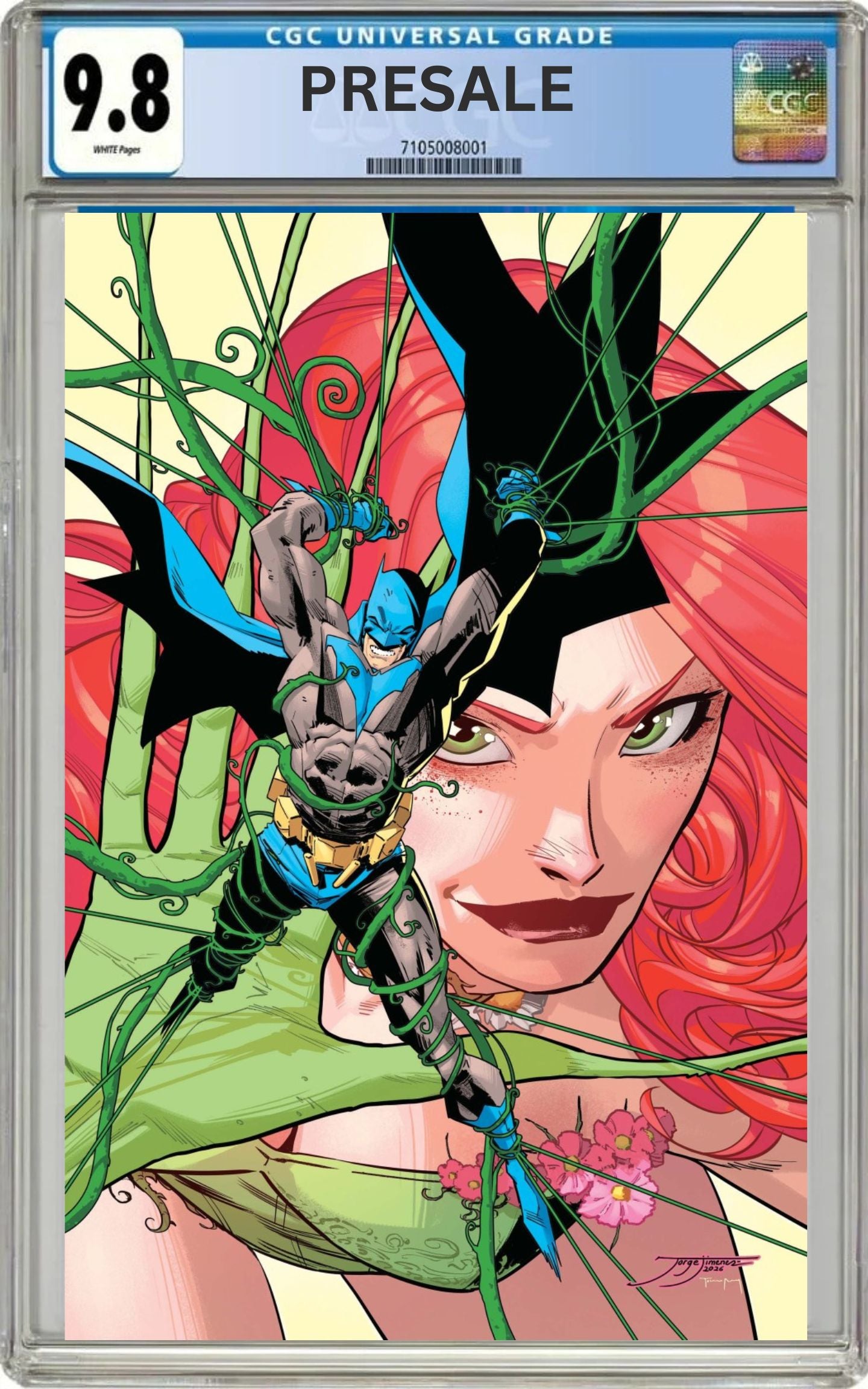 CGC 9.8 Batman: Bad Seeds – Sunset #1 Cover E Jorge Jiménez Spot Foil Variant (Pre-Sale 8/26/26)
