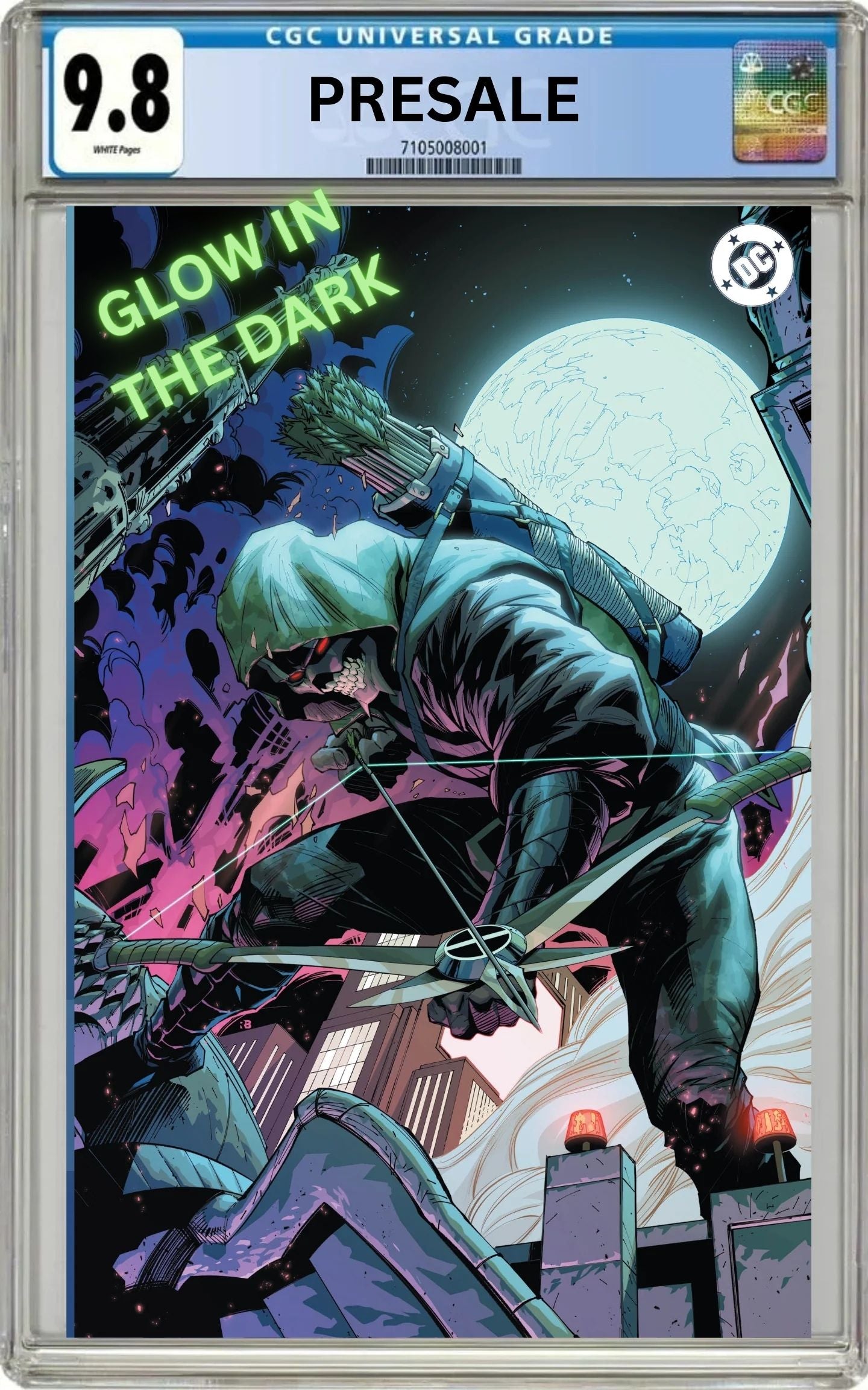 CGC 9.8 Absolute Green Arrow #1 Collectors Emporium Exclusive by Ryan Benjamin  GLOW IN THE DARK (Presale 5/20/26)