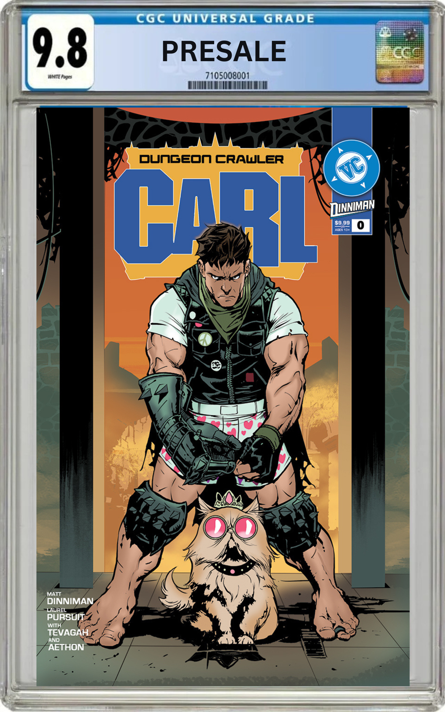 CGC 9.8 Dungeon Crawler Carl Special Edition #0 Cover A Laurel Pursuit (Presale 7/15/26)