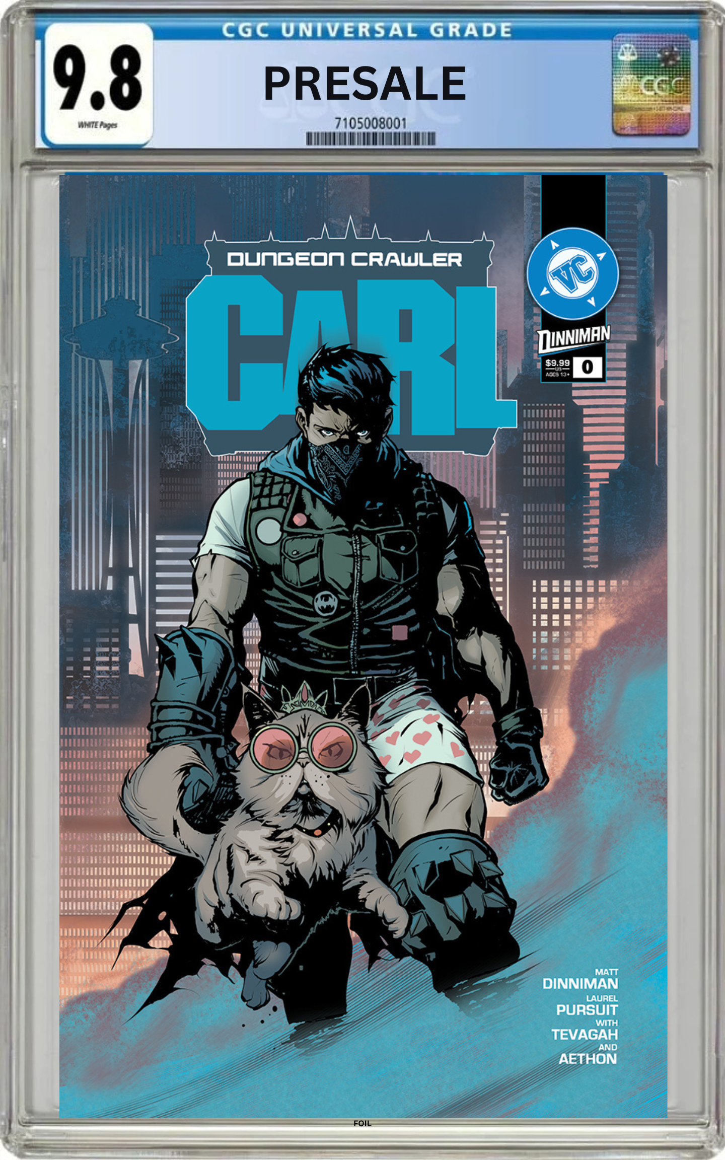CGC 9.8 Dungeon Crawler Carl Special Edition #0 Cover C Nathan Gooden Absolute Batman 2 Homage Variant (Presale 7/15/26)