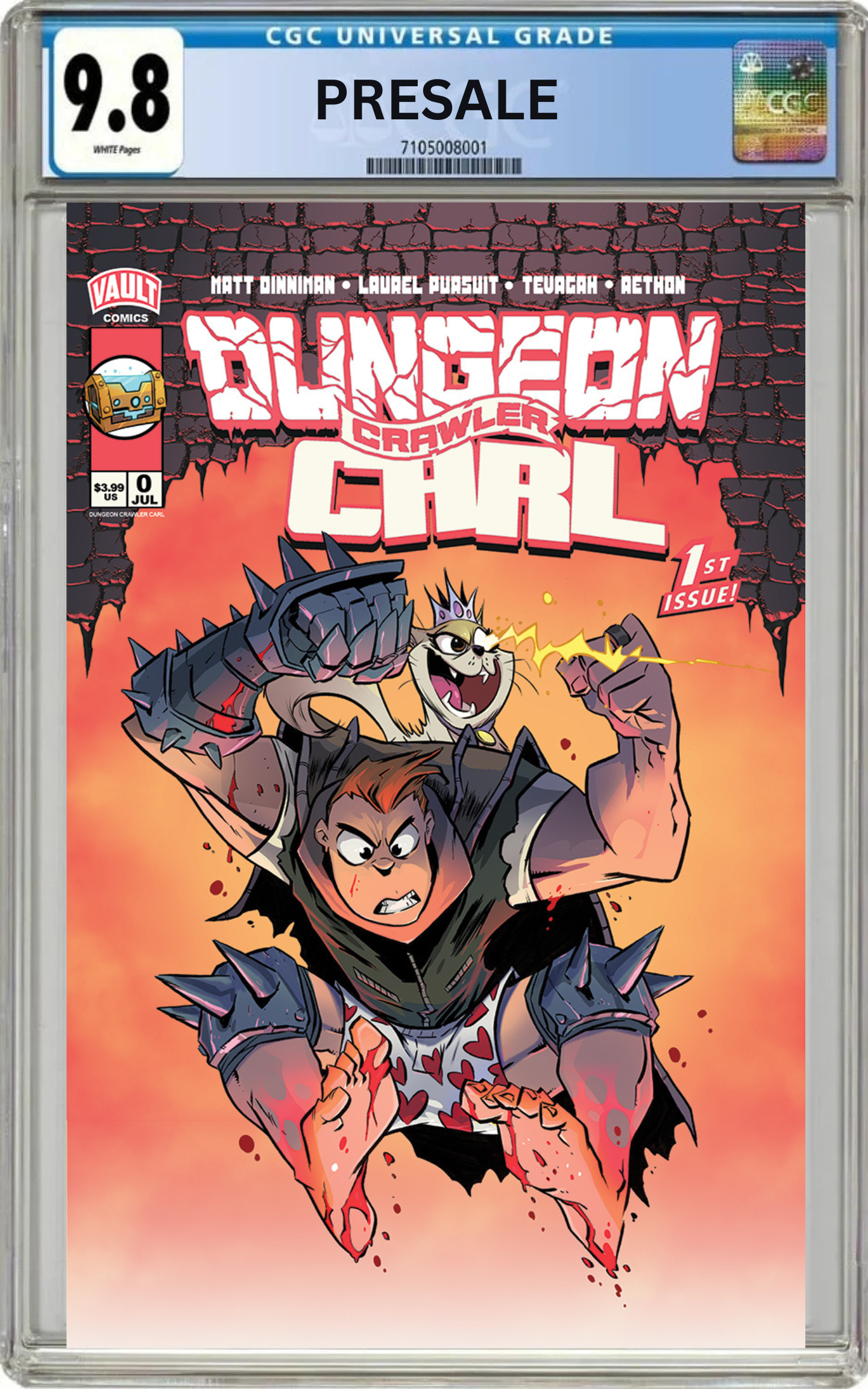 CGC 9.8 Dungeon Crawler Carl Special Edition #0 Cover D Brett Bean Variant (Presale 7/15/26)
