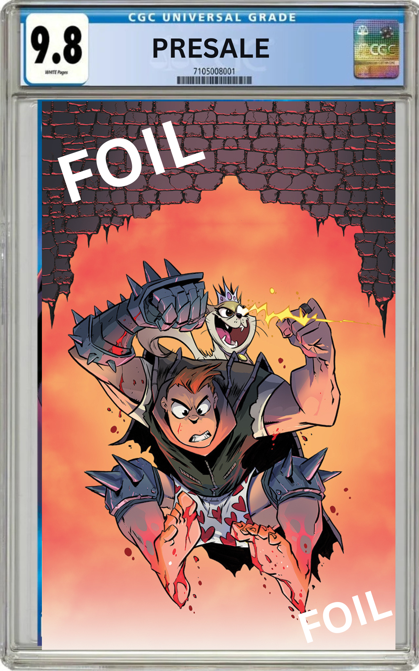 CGC 9.8 Dungeon Crawler Carl Special Edition #0 Cover G Brett Bean Foil Virgin Variant (Presale 7/15/26)